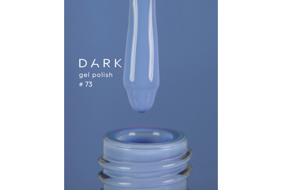 Гель-лак DARK №073, блакитний, 6 мл