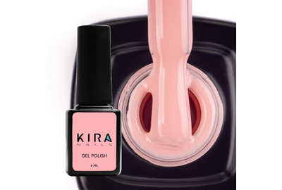 Гель-лак Kira Nails №013 светлый персиково-розовый эмаль, 6 мл