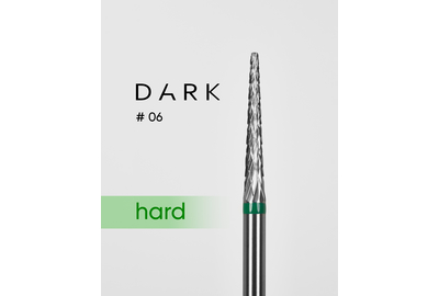 Насадка фреза голка твердосплавна DARK №06 зелена