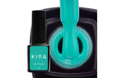 Гель-лак Kira Nails №137 нефритовая эмаль, 6 мл