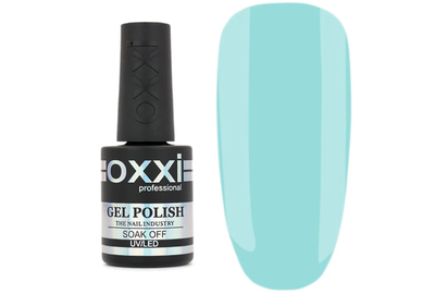 Гель-лак Oxxi №166 светло-бирюзовый, 10 мл