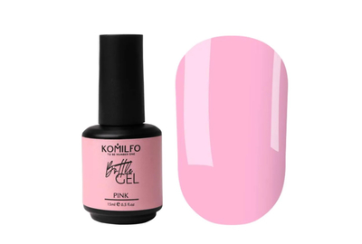 Gel Komilfo Bottle Gel Pink, 15 ml