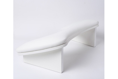Подлокотник для маникюра Фигурный Light White, белый