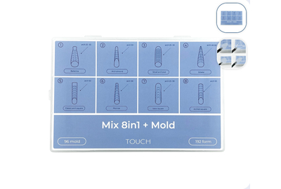 Верхние формы TOUCH Mix 8в1 с молдами, 288 шт.