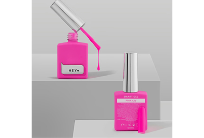 Жидкий гель HEYLOVE Smart Gel Pink Glo, розовый, 15 мл