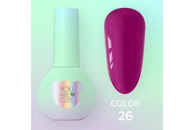Гель-лак для ногтей YouAreCute Color №026, 5 мл