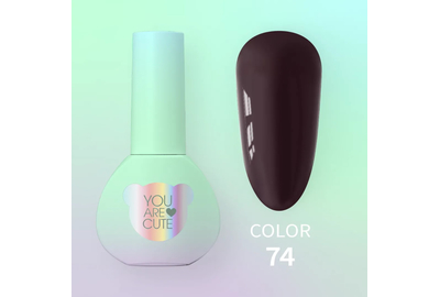 Гель-лак для ногтей YouAreCute Color №074, 5 мл