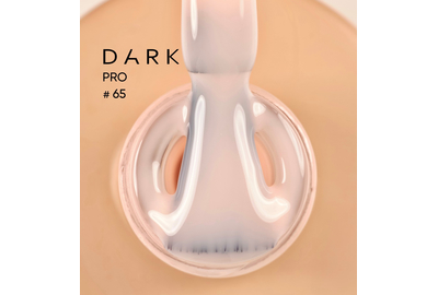 DARK PRO base nail polish No. 65, cream, 15 ml