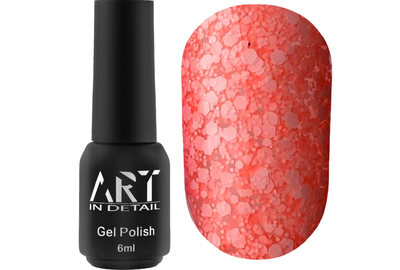 Гель-лак для ногтей ART Bubble №B002, коралловый 6 мл