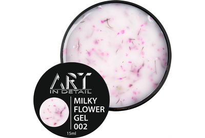 Гель для ногтей ART Builder Gel Milky Flower №02, 15 мл