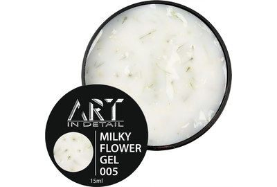 Гель для ногтей ART Builder Gel Milky Flower №05, 15 мл
