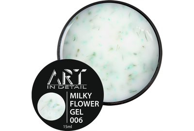 Гель для ногтей ART Builder Gel Milky Flower №06, 15 мл