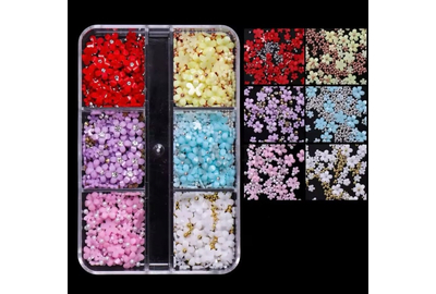 Набор декора для ногтей Микс Цветы