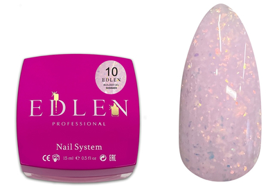 Гель Edlen Builder Shimmer Gel №10, 30 мл