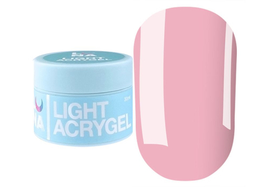Акрил-гель Luna Light Acrygel №7 жидкий, бежевый, 30 мл, Цвет: Бежевый