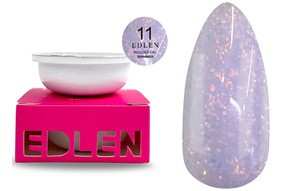 Гель для ногтей Refill Edlen Builder Gel Shimmer №11, 30 мл