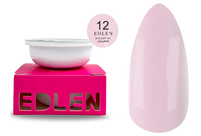 Гель для ногтей Refill Edlen Builder Gel Lollipop №12, 30 мл