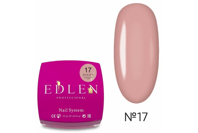 Жидкий акрил-гель Edlen Water Acrygel Nude №17, 15 мл, Цвет: Бежевый