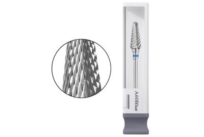 GAMA Carbide max A60 Blue carbide milling cutter, rounded cone blue