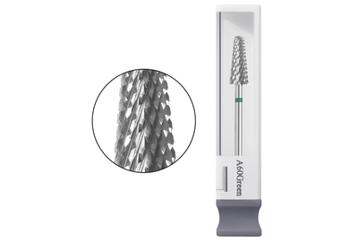 GAMA Carbide max A60 Green carbide milling cutter, rounded cone green