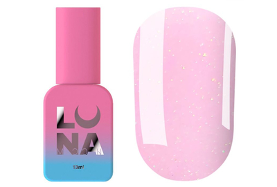 Акрил-гель Luna Light Acrygel №26 жидкий, нежно-розовый с шиммером, с кисточкой, 13 мл, Цвет: Розовый