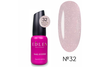 Жидкий акрил-гель Edlen Water Acrygel Opal №32, с кистью, 9 мл
