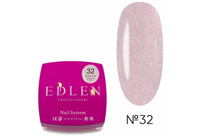 Жидкий акрил-гель Edlen Water Acrygel Opal №32, 15 мл, Цвет: Розовый