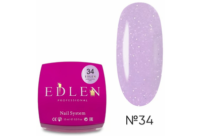 Liquid acrylic gel Edlen Water Acrygel Opal No. 34, 15 ml, Color: Violet