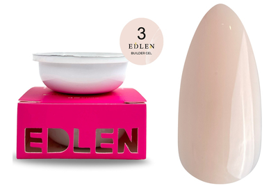 Гель для ногтей Refill Edlen Builder Gel №03, 15 мл