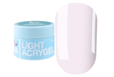 Акрил-гель Luna Light Acrygel №3 жидкий, молочный, 30 мл, Цвет: Молочный