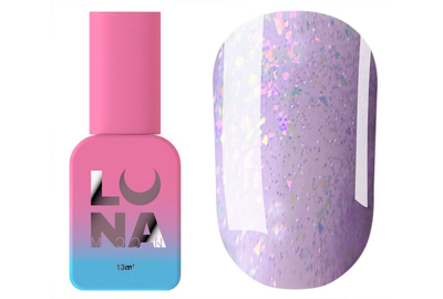 Акрил-гель Luna Light Acrygel №40 жидкий, фиолетовый, светоотражающий, с кисточкой, 13 мл, Цвет: Фиолетовый