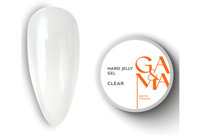 Гель-желе GaMa Hard Jelly gel Clear прозрачный, 30 мл