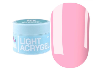 Акрил-гель Luna Light Acrygel №6 жидкий, бежевый, 30 мл, Цвет: Бежевый