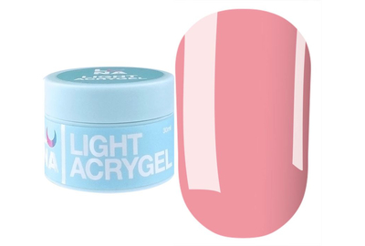 Акрил-гель Luna Light Acrygel №8 жидкий, персиковый, 30 мл, Цвет: Персиковый