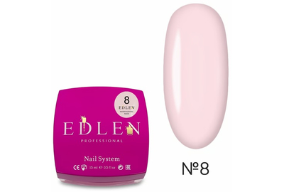 Жидкий акрил-гель Edlen Water Acrygel Nude №08, 15 мл, Цвет: Персиковый