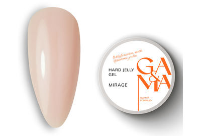 Гель-желе GaMa Hard Jelly gel Mirage, 15 мл