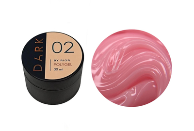 Акрил-гель DARK PolyGel №02, в баночке, 30 мл