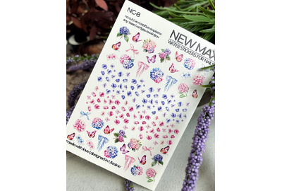 Слайдер дизайн NewMax NC008 цветы, без вырезания