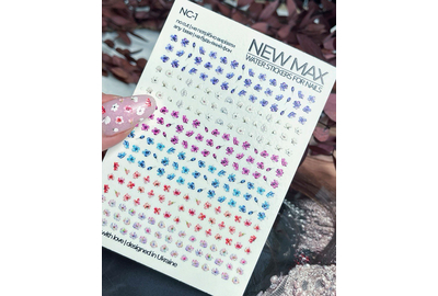 Слайдер дизайн NewMax NC 1 цветы, без вырезания