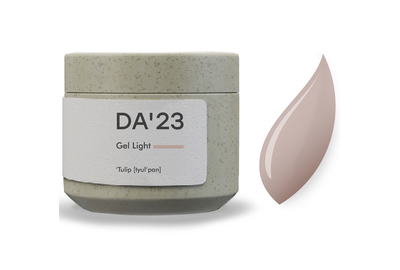 Гель для ногтей DA_23 Light Gel Tulip, тюльпан, 30 мл