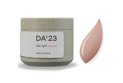 Гель для ногтей DA_23 Light Gel Sakura, сакура, 30 мл