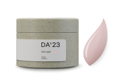 Гель для ногтей DA_23 Light Gel Lotus, лотос, 15 мл