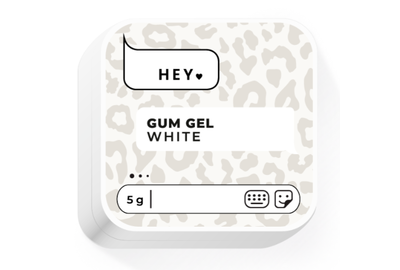 Гель жвачка HEYLOVE Gum gel White, белый, 5 г
