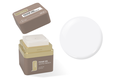 Гель для ногтей HEYLOVE Frame Gel White French, белый, 30 мл