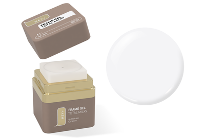 Гель для ногтей HEYLOVE Frame Gel Total milky, молочный, 30 мл