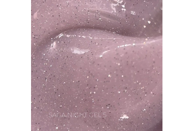 Гель для ногтей Saga Builder Night gel №05, 15 мл