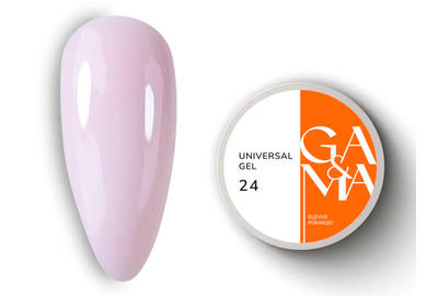 Гель універсальний GaMa Universal gel рідкий №24, ніжно-рожевий, 30 мл