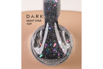 Топ DARK Night star Top, прозрачный с блестками, 10 мл
