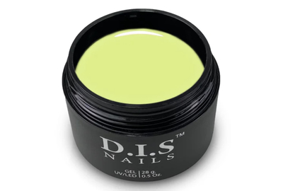 Гель DIS Hard Cover Light Yellow лимонный, 28 мл