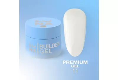 Гель Luna Gel Premium №11 молочный, 15 мл, Цвет: Молочный